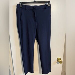 Ladies J.Crew 365 high-rise blue Straight leg pants size 6